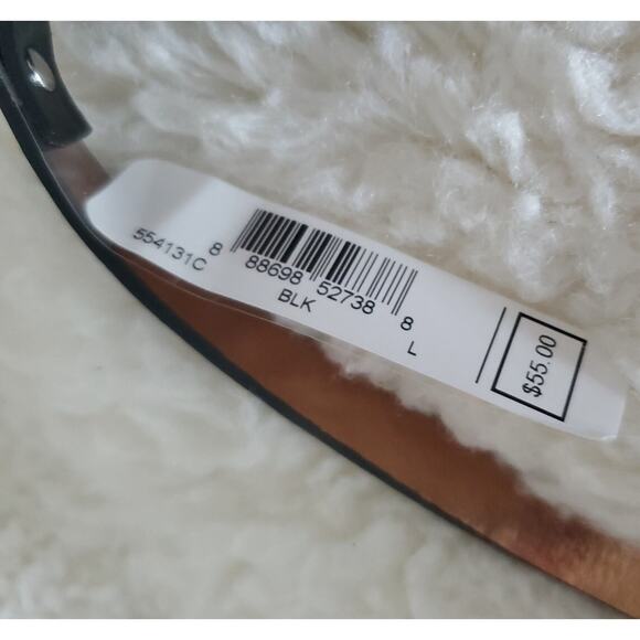 NWT MICHAEL KORS Waist Belt Bag Genuine Leather Waist Bag Fanny Pack BLACK Lg - Picture 3 of 9